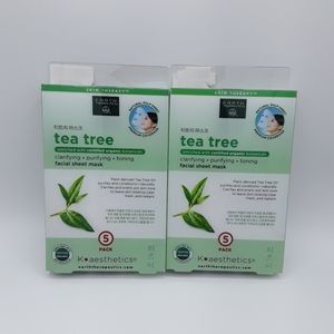Earth Therapeutics Tea Tree Facial Sheet Mask